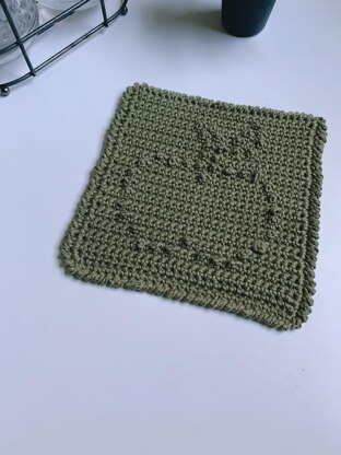 The Autumn Apple Dishcloth