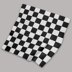 C2C Checkmate Board Blanket Black White Throw Crochet Pattern