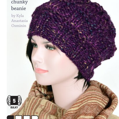 Violeta super quick chunky knit hat