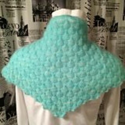 Sea Foam Shawlette