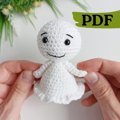 Halloween ghost easy crochet pattern