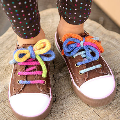 Friedrich Colorful Shoelaces in Berroco Sox 3 Ply PDF (Free)