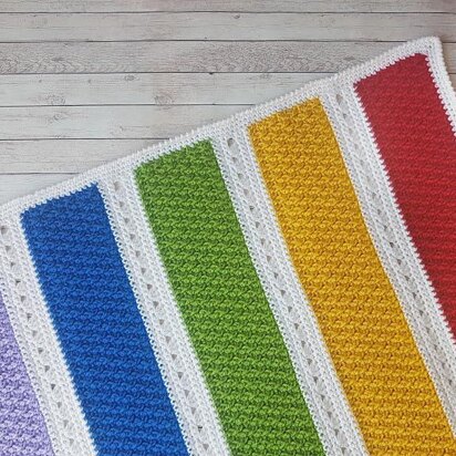 Alpine Rainbow Blanket