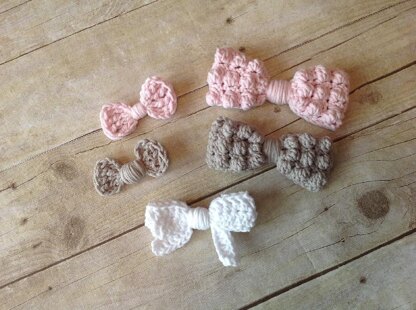 Crochet Bow Pattern Pack