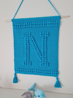 Letter N Wallhanging