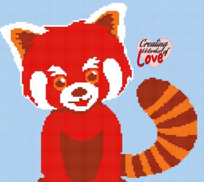 Red Panda Stitch Graphgan