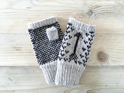 Compass Point Mitts