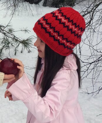 Mild Winter Hat and Mitts Set