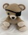 Teddy the Pirate Bear Amigurumi Pattern