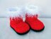 Toddler Santa Booties