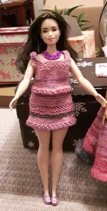 Barbie top and skirt