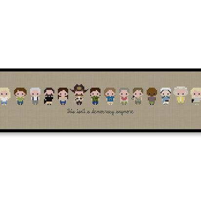 The Walking Dead Season Two Bite Size - PDF Cross Stitch Pattern