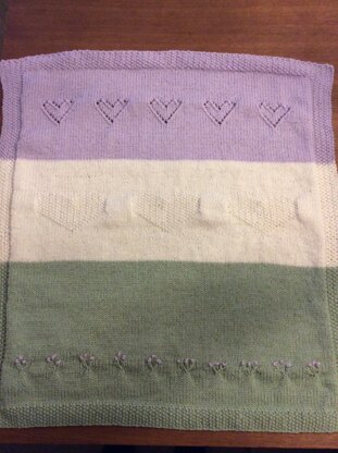 Baby blanket variation of pattern