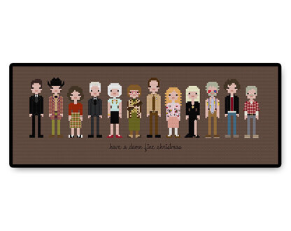 Twin Peaks - PDF Cross Stitch Pattern