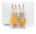 Yellow Easter Bunnies Crochet Pattern