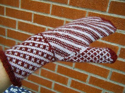 Spiral Mittens