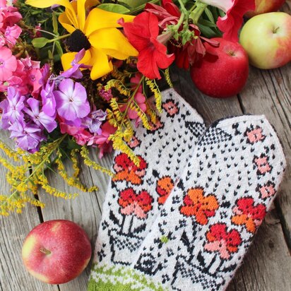 Summer Garden Mitts & Mittens