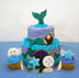 R&M Mermaid Cake Decorating Set 5pc