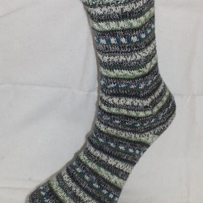 Jane Doe Basic Socks - knitting pattern