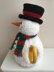 Mr Snowman tea cosy