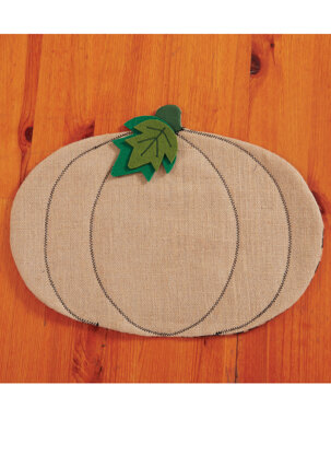 McCall's Pumpkin Placemats/Table Runner Witch Hat/Legs and Wreaths M7490 - Paper Pattern One Size