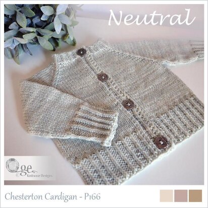 OGE Knitwear Designs P166 Chesterton Cardigan PDF