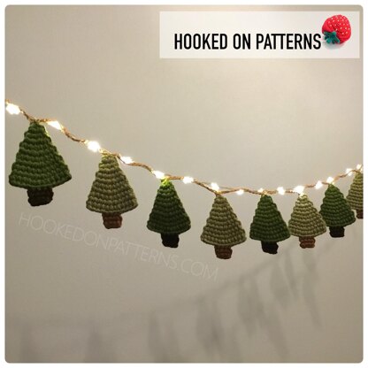 Mini Christmas Tree Garland