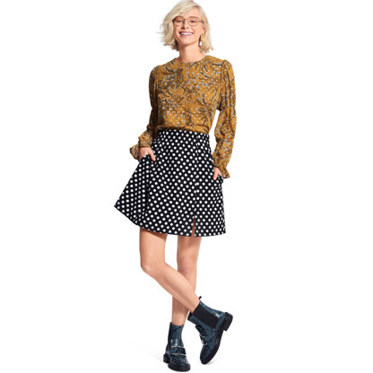 Burda Style Easy Skirt B6027 - Paper Pattern, Size 34 - 48