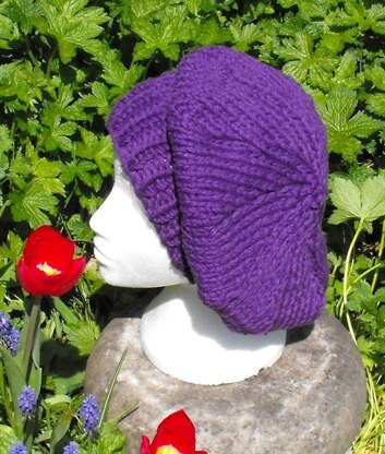 SUPERFAST  SLOUCH TAM KNITTING PATTERN - MADMONKEYKNITS