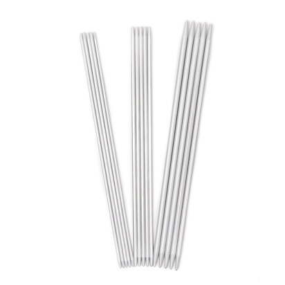 Addi Aluminum Double Point Needles 15cm