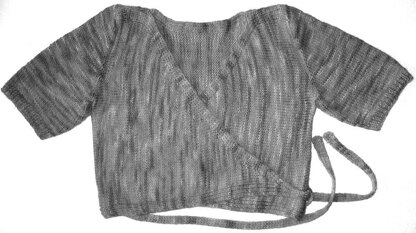 Wrap sweater 402