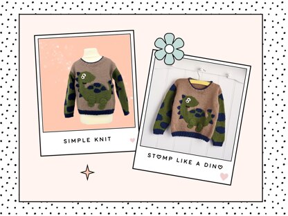 Stomp like a Dino Sweater