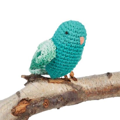 Vogel Spielzeug aus Hoooked Eco Barbante