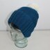 4 Ply Unisex Textured Bobble Beanie Hat CIRCULAR