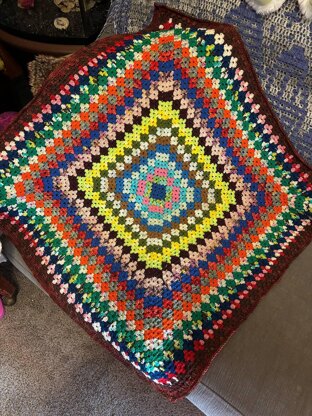 Granny Diamond Blanket