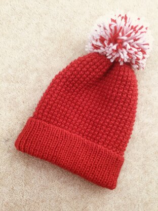 Simple Bobble Hat