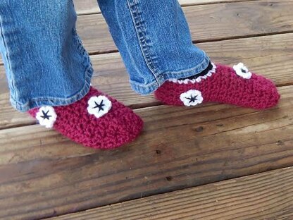 Frolic in the Flowers Slippers - Child