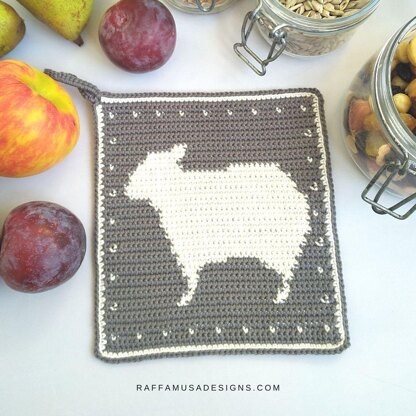 Sheep Potholder