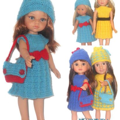 Mini Dress Set for Dolls
