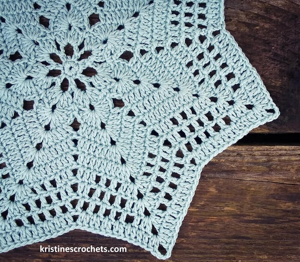 7 Point Star Doily Crochet pattern by Kristines Crochets | LoveCrafts, image size:1000x873