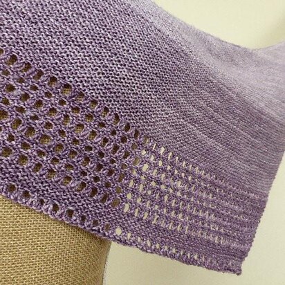 Influence Shawl - knitting pattern