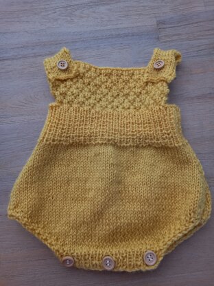 Wee pineapple romper