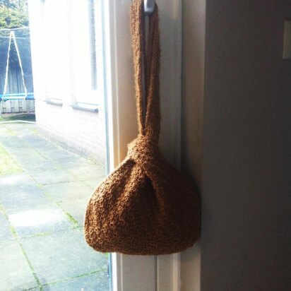 Tunisian Knot Bag