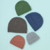 Beginners Beanie Hat - Free Pattern for Adults & Kids in Paintbox Yarns Wool Blend Worsted