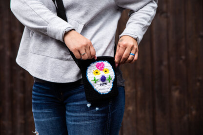 Skull fanny pack