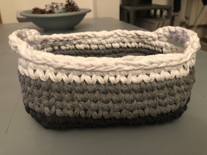 Grey Ombre basket