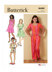 Butterick Girls' Dress, Jumpsuit, Romper and Sash B6888 - Paper Pattern, Size 7-8-10-12-14