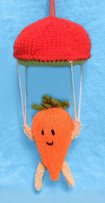 Parachute Kevin the Carrot plush