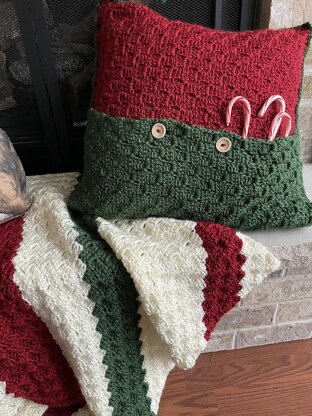 Christmas C2C Pocket Pillow