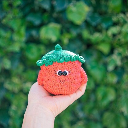 6 CROCHET PATTERNS: Crochet Pumpkin, Crochet Mushroom, Crochet Acorn, Crochet Apple, Crochet Fly Agaric, Crochet Raspberry